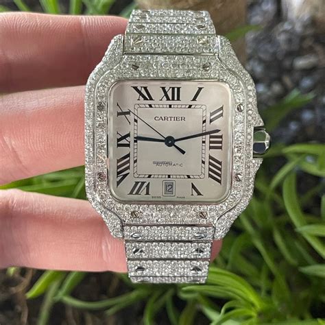 bust down cartier watch|bust down cartier watch women.